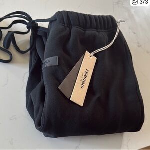 Essentials Charcoal Black Lounge Pants